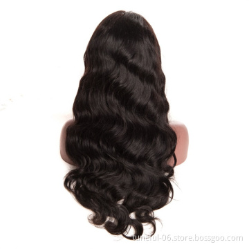 Tuneful Wholesale Transparent HD Full Lace Human Hair Wigs 100% Human Hair for Black Women Wavy Full Lace HD Human Hair Wig